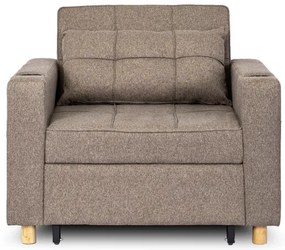 Rozkladacie kreslo JEREMY bežové