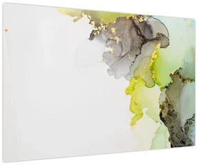 Obraz - Abstraktné umenie atramentom (90x60 cm)