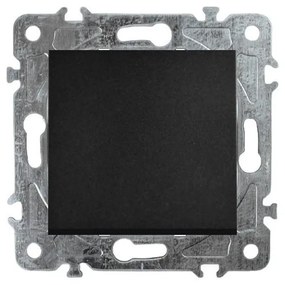 Elhard Vypínač Royal č.1 jednopólový, čierny YK1301B