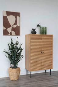 Zelená sklenená váza (výška 26,5 cm) – House Nordic