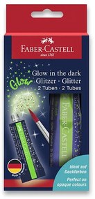 Trblietky Faber-Castell Glow in the dark 12 ml, 2 ks