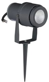 V-Tac LED Vonkajšie svietidlo LED/12W/100-240V IP65 šedá - zelené svetlo 7552