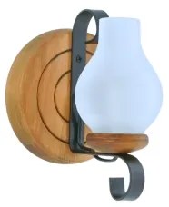 Nástenné svietidlo ROATA 1xE14/40W/230V buk