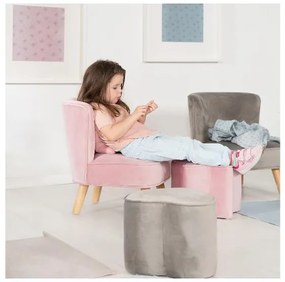 roba Detské kreslo (scandi, bledofialová)  (100397115)