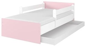 Raj posteli Detská posteľ MAX  XL ružová