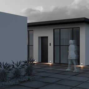 Maytoni O045SL-L3W3K -LED Vonkajšie vstavané svietidlo BOSCA LED/3W/230V IP65 biela