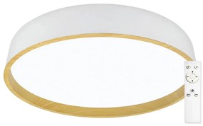 Top Light - LED Stmievateľné stropné svietidlo DEKOR LED/51W/230V + DO biela/béžová