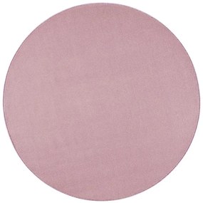 Hanse Home Collection koberce Kusový koberec Nasty 104446 Light-Rose - 133x133 (priemer) kruh cm