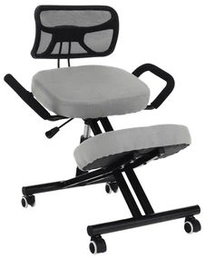 Ergonomická kancelárska stolička Rusu (sivohnedá). Vlastná spoľahlivá doprava až k Vám domov. 1016070