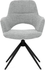 Jedálenská stolička sivá DCH-D1320 GREY2