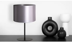Duolla - Stolná lampa CANNES 1xE14/15W/230V pr. 20 cm strieborná/čierna