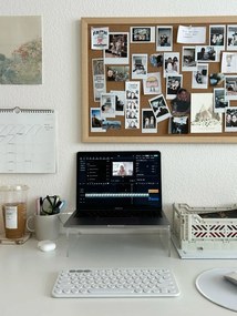 Toptabule.sk  Korková tabuľa v drevenom ráme + 9 farieb rámu 90x60 cm