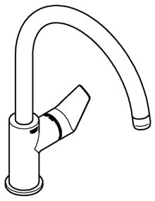 GROHE 30529001 - Drezová batéria START EDGE lesklý chróm