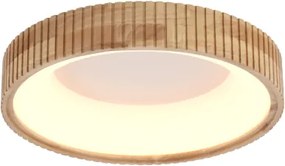 Brilagi - LED stropné svietidlo FALCON WOOD MODERN LED/30W/230V pr. 45 cm drevo