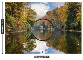 Fototapeta Vliesová Most kromlau 152x104 cm