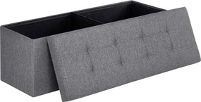 XXXLutz ÚLOŽNÝ BOX NA SEDENIE, textil, kompozitné drevo, 110/38/38 cm - Kreslá - 002543037513