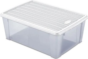 STEFANPLAST Viacúčelová krabica Elegance L, biela