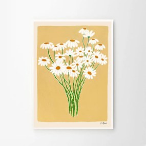 Moikka Plagát Daisies by Carla Llanos 30x40 cm