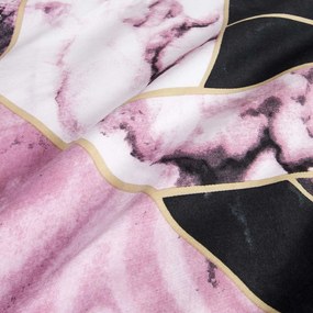 SATÉNOVÉ OBLIEČKY SATINLOVE 140X200 CM, 1 KS 70X90 CM VZOROVANÉ