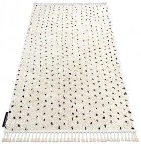 Dywany Łuszczów Kusový koberec Berber Syla B752 dots cream - 120x170 cm