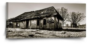 Sablio Obraz Starý dom - 110x50 cm
