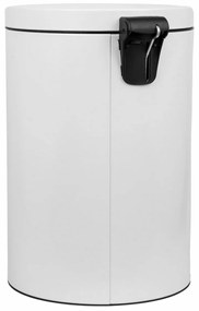 Alda Pedálový odpadkový koš Freedom Fresh 20 l,biela, 20 l