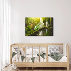 Obraz jašteričky (90x60 cm)