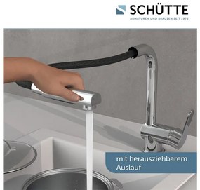 Schütte Kuchynská batéria London s výsuvnou sprchou (chróm)  (100335807)
