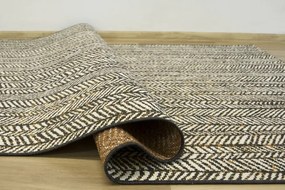 Koberec šnúrkový Syrena 19433/62 Palmy krémový