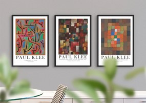 Plagát Redgreen and Violet Yellow Rythms | Paul Klee
