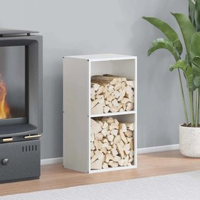 Regál na krbové drevo, 40x30x75 cm, za studena lisovaná oceľ 864192