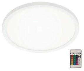 Briloner 7092-416 - LED RGBW Stmievateľné stropné svietidlo SLIM LED/15W/230V + DO