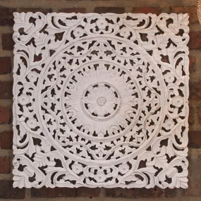 Orientálna drevená mandala Ramez