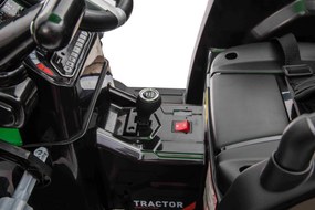 Detský elektrický traktor D68 RAMIZ JS3158B  - zelený