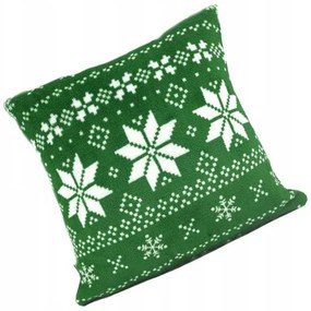 Dekorstudio Vianočná obliečka na vankúš Nordico - zelená