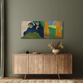 Obraz - Paul Gauguin, Arlésiennes (Mistral) , reprodukcia (120x50 cm)