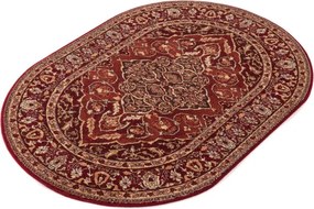 Koberec Agnella Isfahan Leyla Rubín ovál