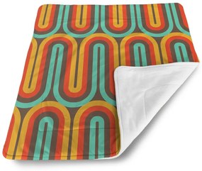 Sablio Deka pre bábätko Retro vlny - 90x120 cm