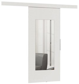 Posuvné dvere VII 80 (biela + biela * zrkadlo). Vlastná spoľahlivá doprava až k Vám domov. 1059763