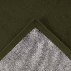Dekorstudio Kožušinový koberec TOPIA - tmavo zelený Rozmer koberca: 120x170cm