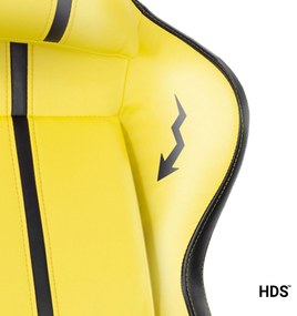 Herné kreslo Diablo X-One 2.0 Normal Size, Electric Yellow/ žlté