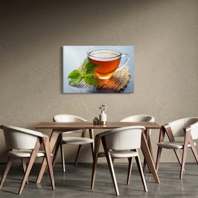 Obraz šálky s čajom (90x60 cm)