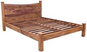 furniture-nabytek.cz - Masívna posteľ 160x200 z dreva palisander