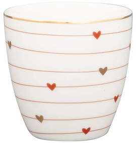 GREEN GATE Mini latte cup Grace White 130 ml
