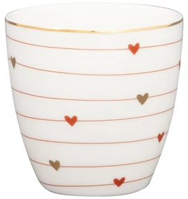 GREEN GATE Mini latte cup Grace White 130 ml