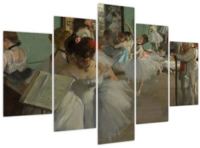 Obraz - Edgar Degas, The Dance Class, reprodukcia (150x105 cm)