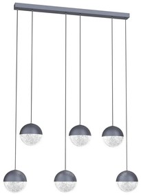 LED Luster na lanku FURNI 6xLED/5W/230V