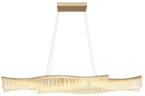 Globo 67348HG - LED Luster na lanku JULIET LED/35W/230V 3200K zlatá