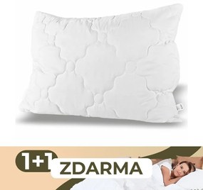 Vankúš 70 x 90 antialergický prešívaný EMI premium 1+1 ZADARMO: Vankúš 70x90 cm