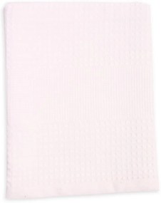 Utierka vaflová jednofarebná biela